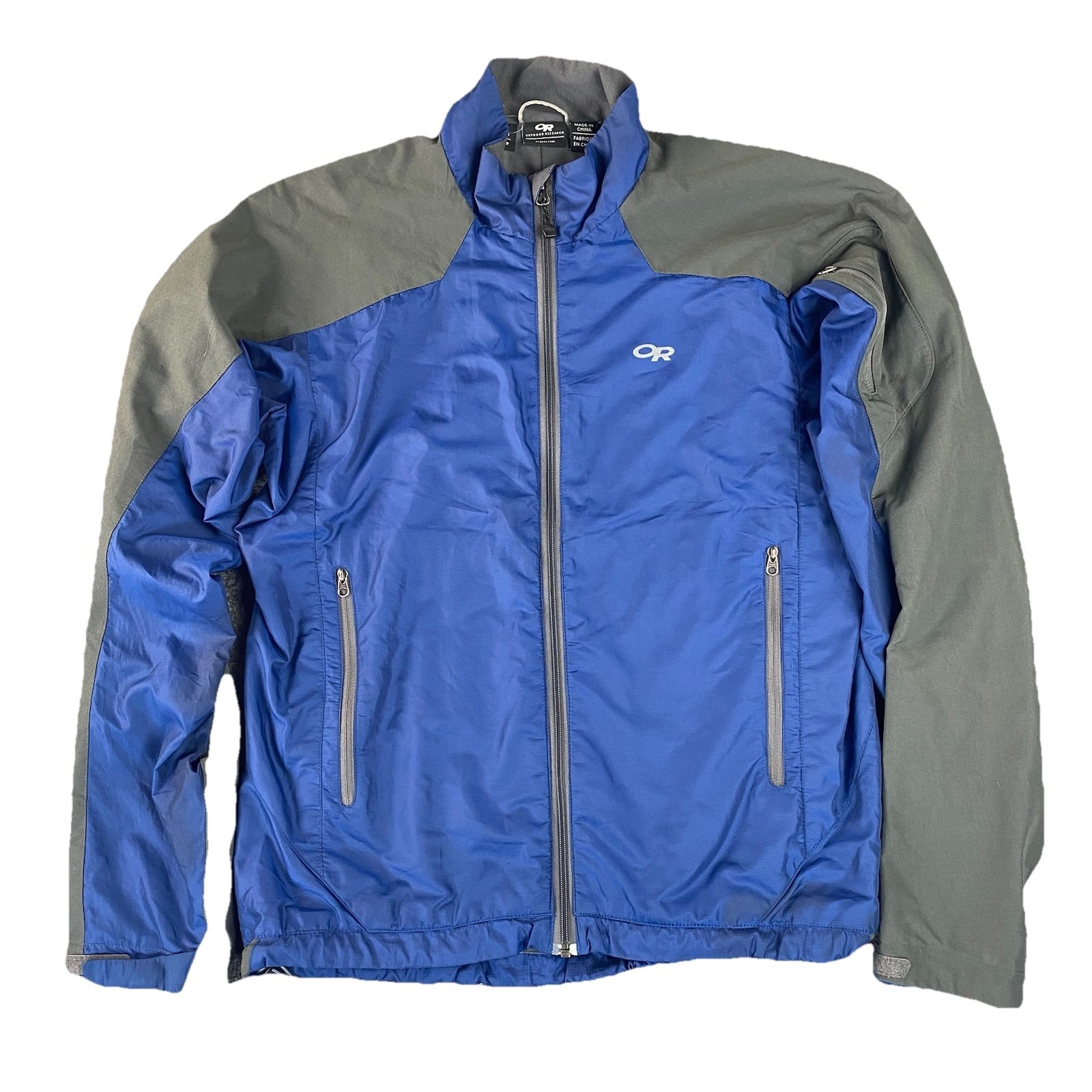Outdoor Research Men's Insulated Trail Jacket S Fleece Lined Hiking Windproof